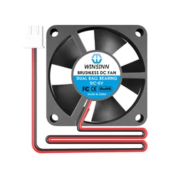 WINSINN 3510 35mm Fan DC 5V 12V 24V Hydraulic / Dual Ball Bearing Brushless Cooling 35x10mm 2PIN