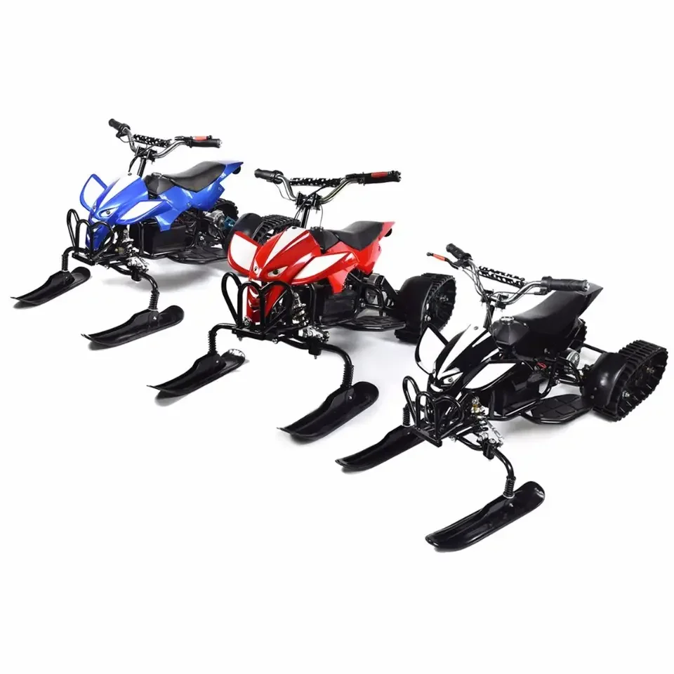 High quality snow entertainment snowmobile 200cc electric snowmobile for kids