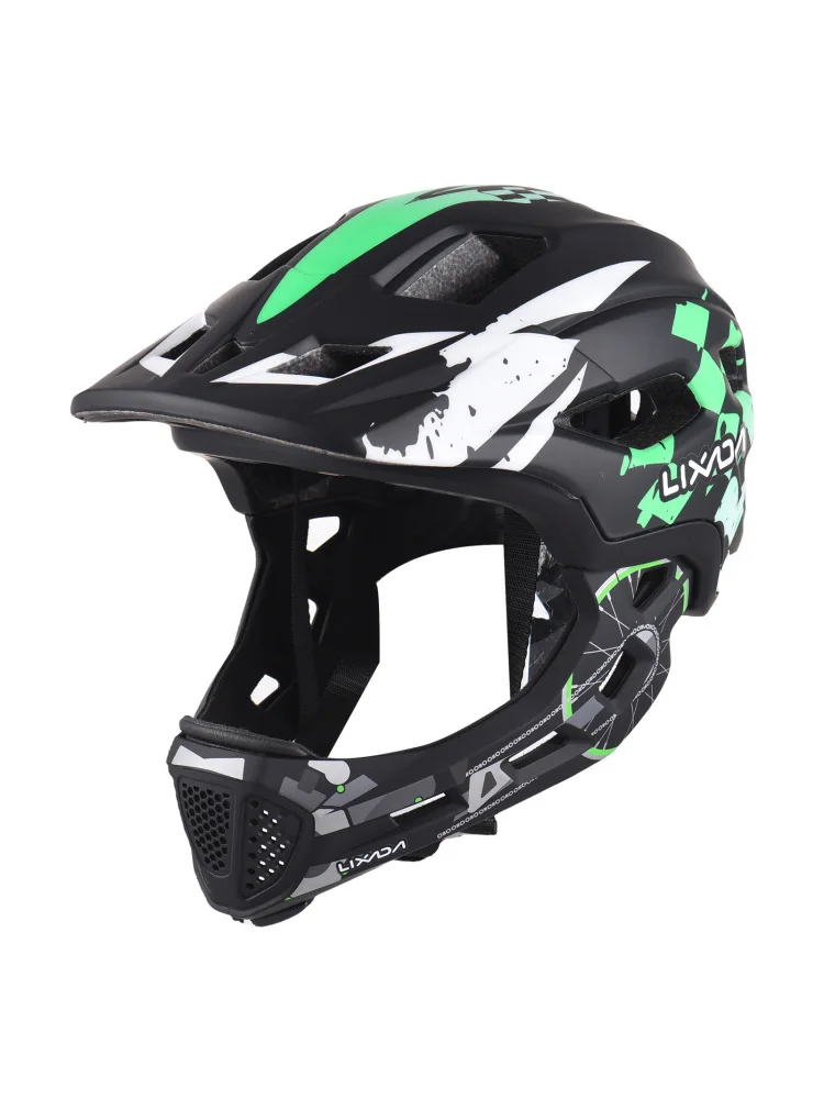 AliExpress KKMOON Kids Cycle Helmet Detachable Full Face Helmet Adjustable Cycle Helmet for for Children Cycle
