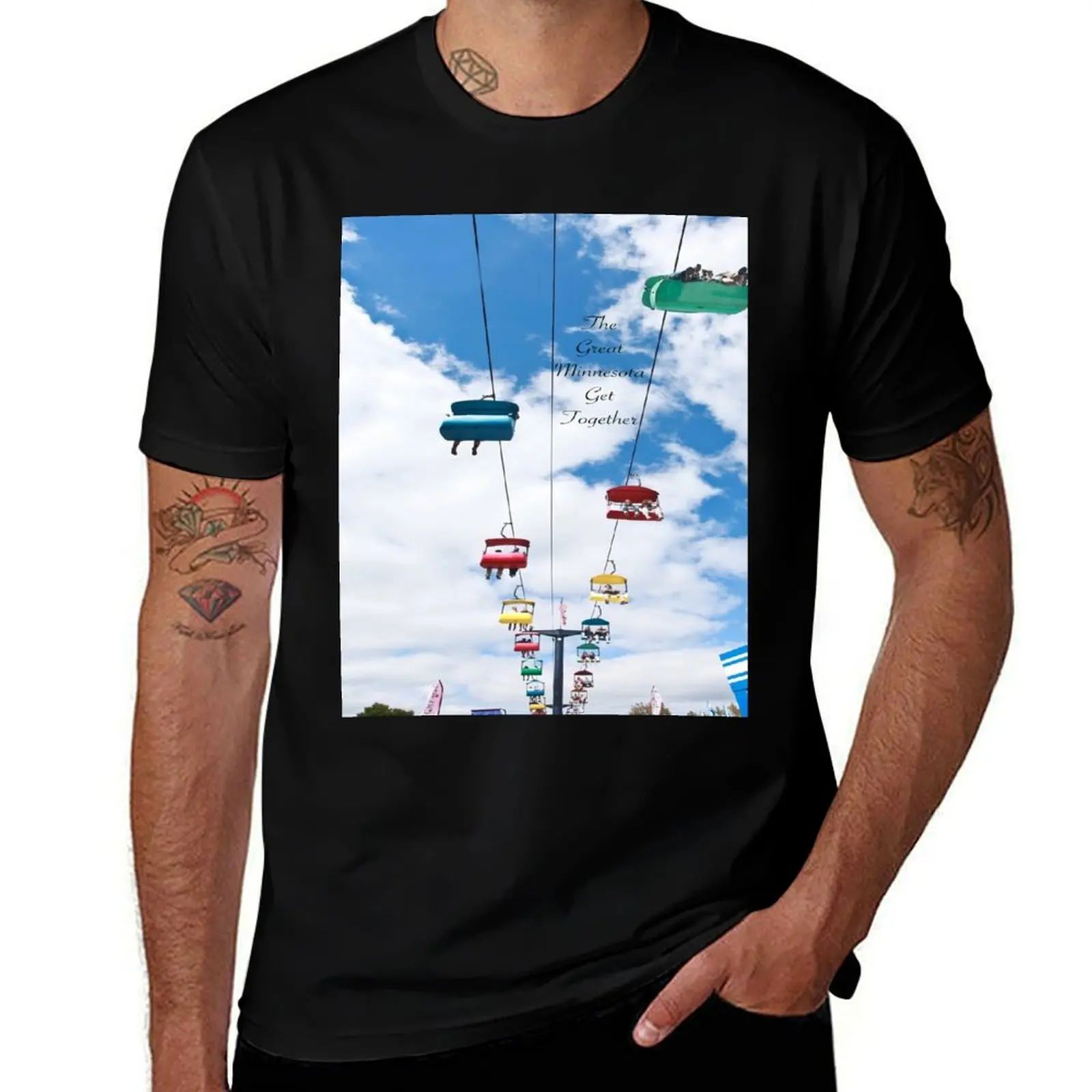 The Great Minnesota Get Together- The Minnesota State Fair T-Shirt Utility Casual Work T-Shirt