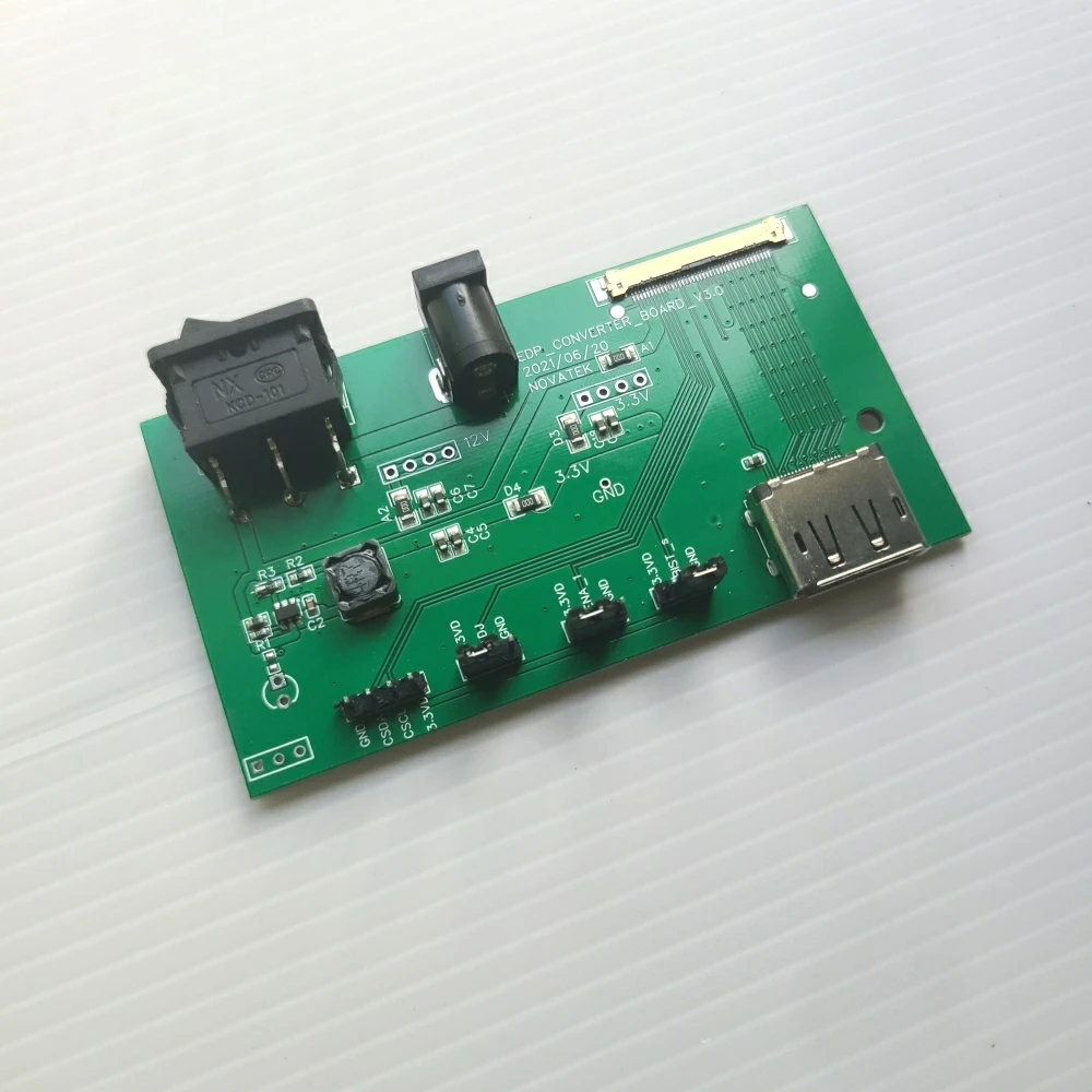 DP to eDP direct connection board aging converter board test board 40P LCD screen driver board BIST test screen tool G-SYNC ICC