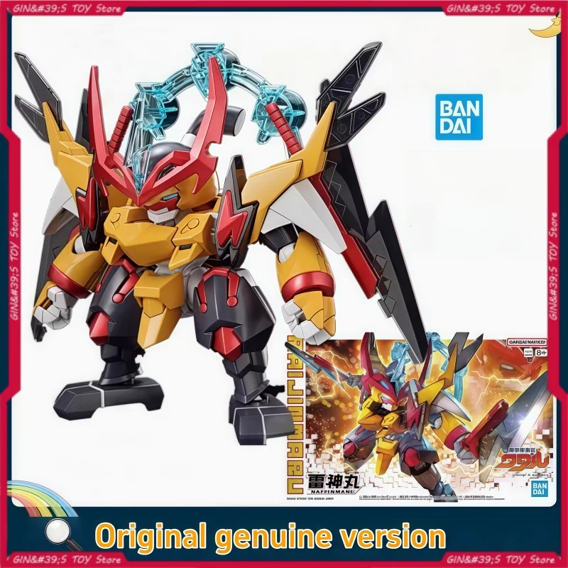 

In Stock Bandai Original Mashin Creator Wataru 08 Raijinmaru Anime Figure Model Collectible Assembly Ornaments Children Toy Gift