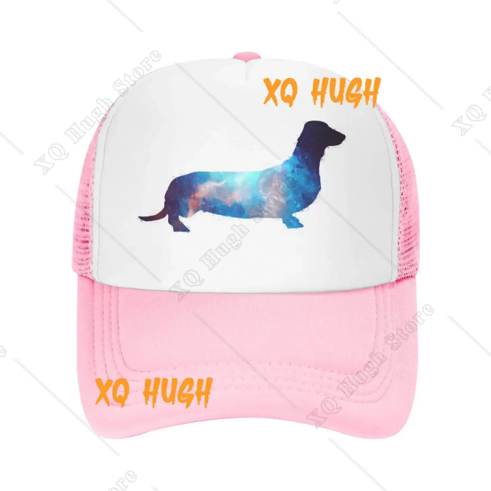 Dachshund Doxen Weiner Dog Hats Mesh Cap for Men Women Adjustable Trucker Hat Baseball Caps