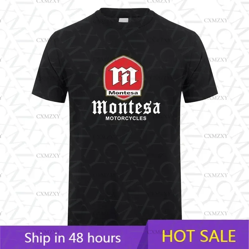 

Montesa Motorcycle T Shirt Summer Men Funny Cotton Short Sleeve Montesa T-shirts Boyfriend Gift Tops Tee