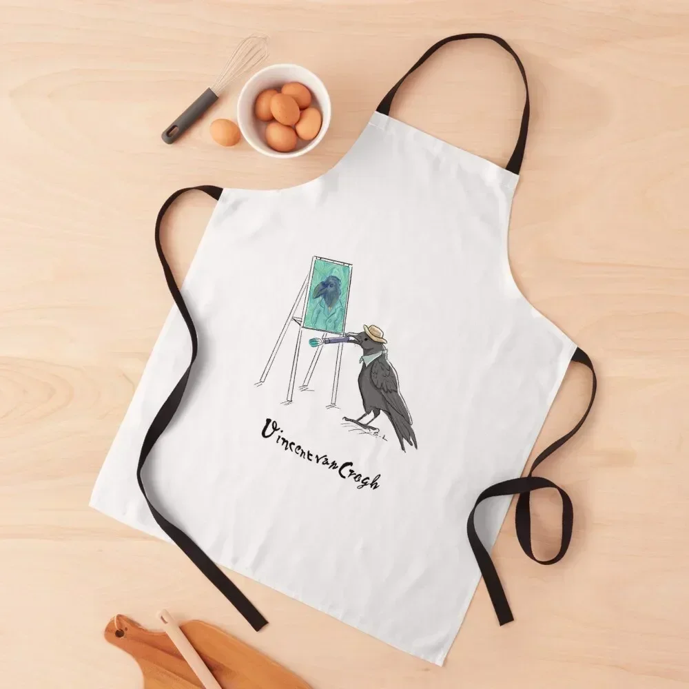 

Van Crogh Apron kitchen clothes for men Woman Work professional hairdressing kitchen woman Apron