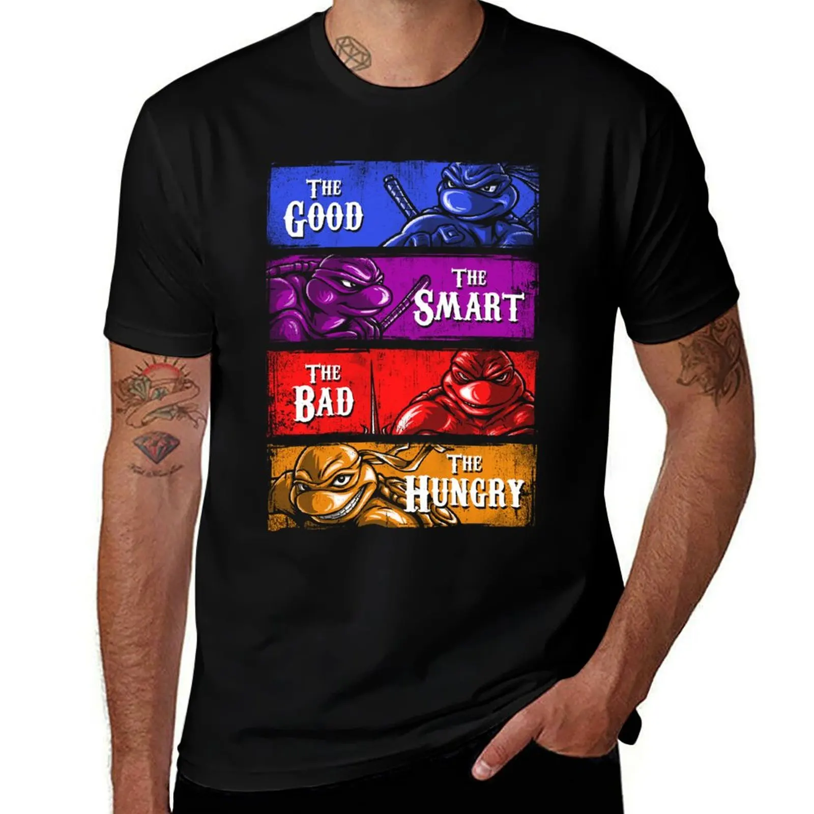 

The Good, The Smart, The Bad, and Hungry T-Shirt anime blacks anime tshirt clothes for men