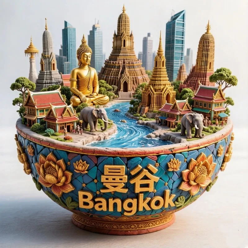 

Barcelona Fridge Stickers Metal Alloy Material Milan Souvenirs Thailand Brussels New York Berlin Tokyo Paris Fridge Magnets