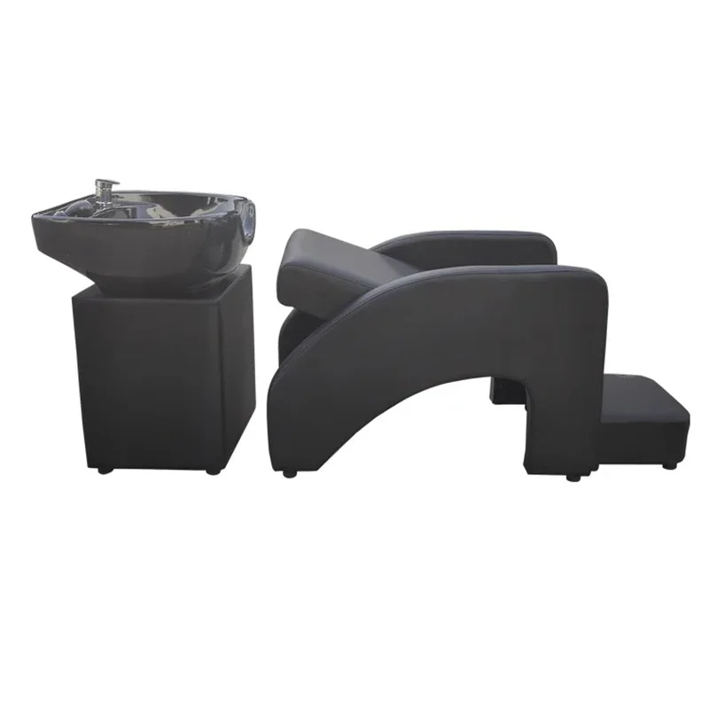 #Classic Versatile Shampoo Chair Modern Simple Shampoo Chairs Premium Lavatesta Parrucchiere Professiona PoltronaSalon Furniture