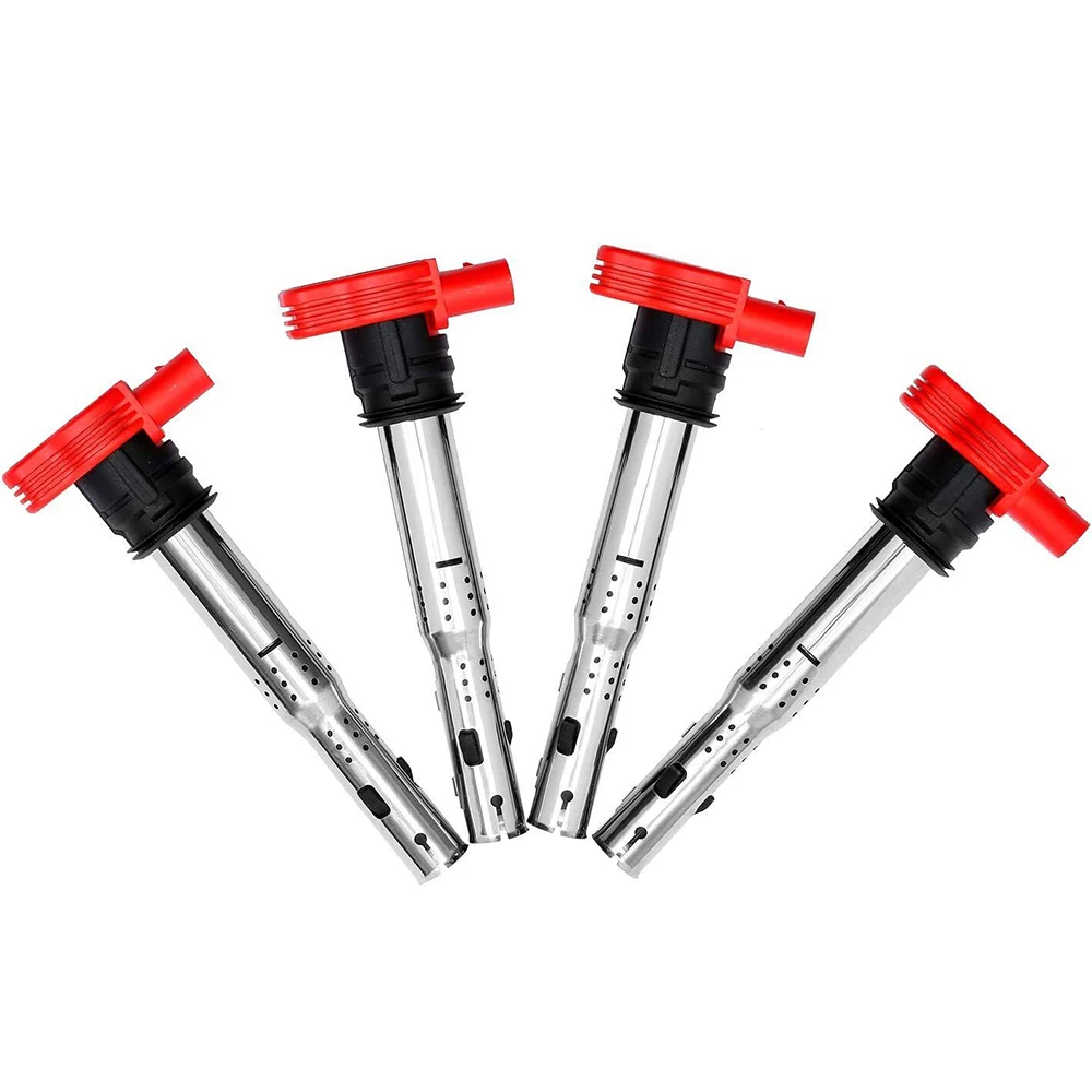 Set of 4 Ignition Coils 06E905115E for Audi 8 A3 A4 A5 A6 A8 TT Q3 Q5 VW Jetta Passat Golf