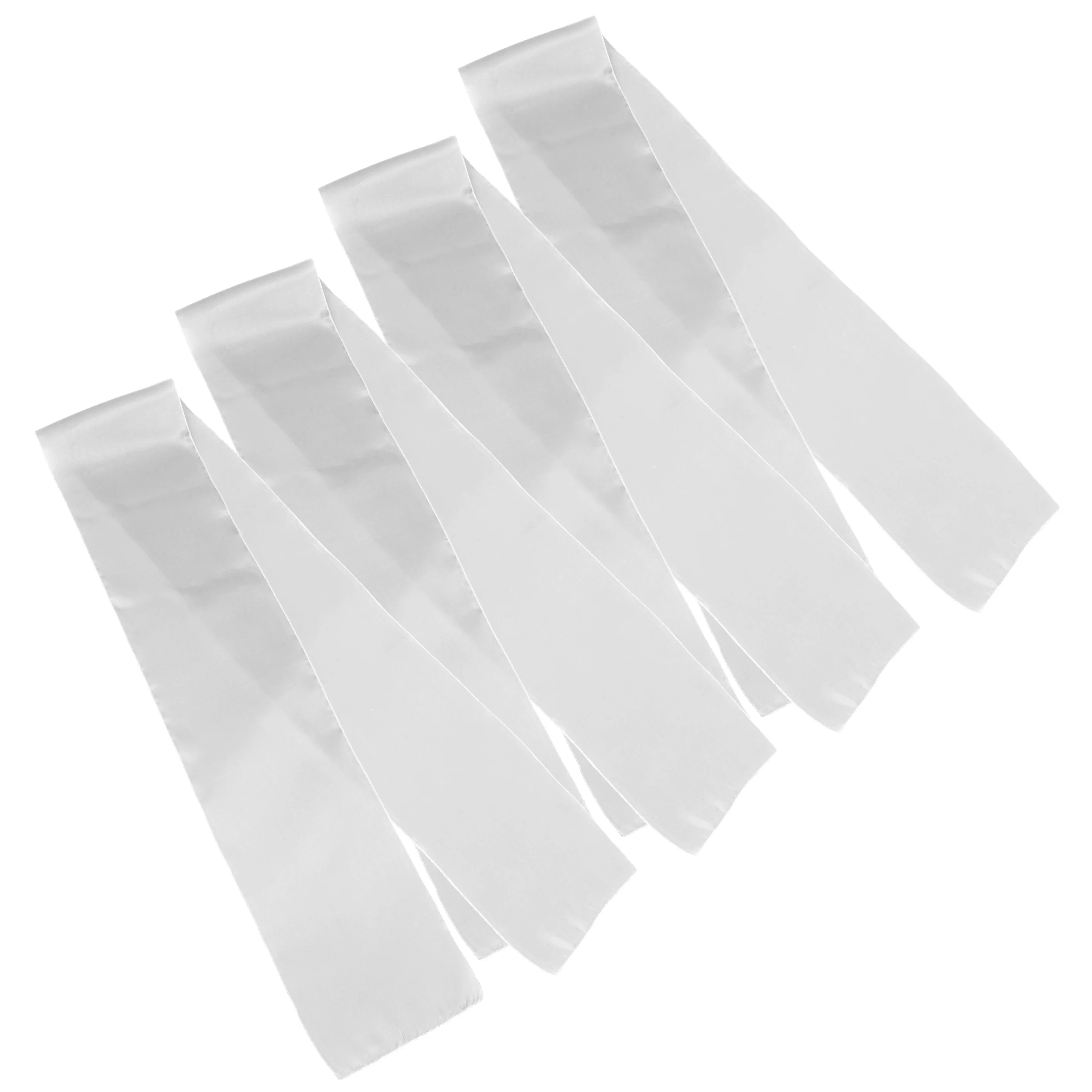 

4Pcs Satin Table Runner Soft Smooth Texture for Wedding Banquet Party Dining Table Decoration Hotel Tablecloth