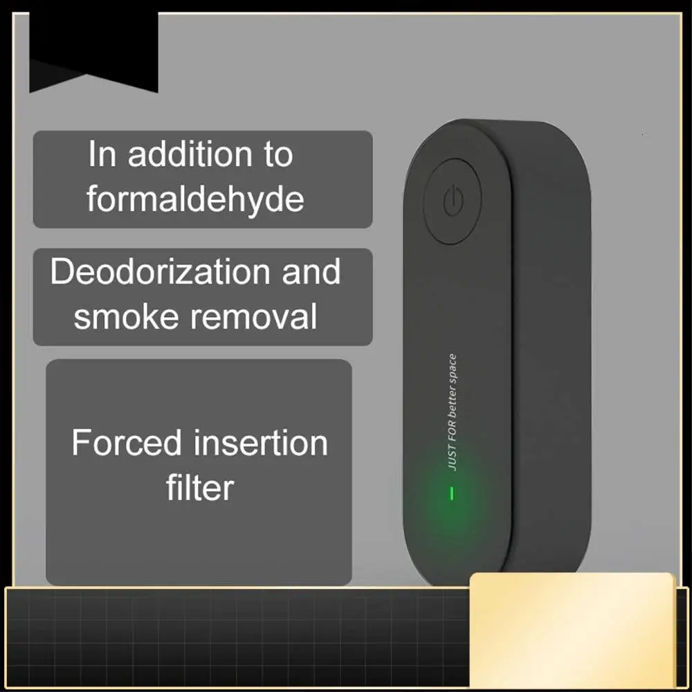 

3Pcs Plug-In Air Purifier, Mini Portable Air Purifier, Generator Air Purifier Suitable For Pet Bedroom US Plug-N37R