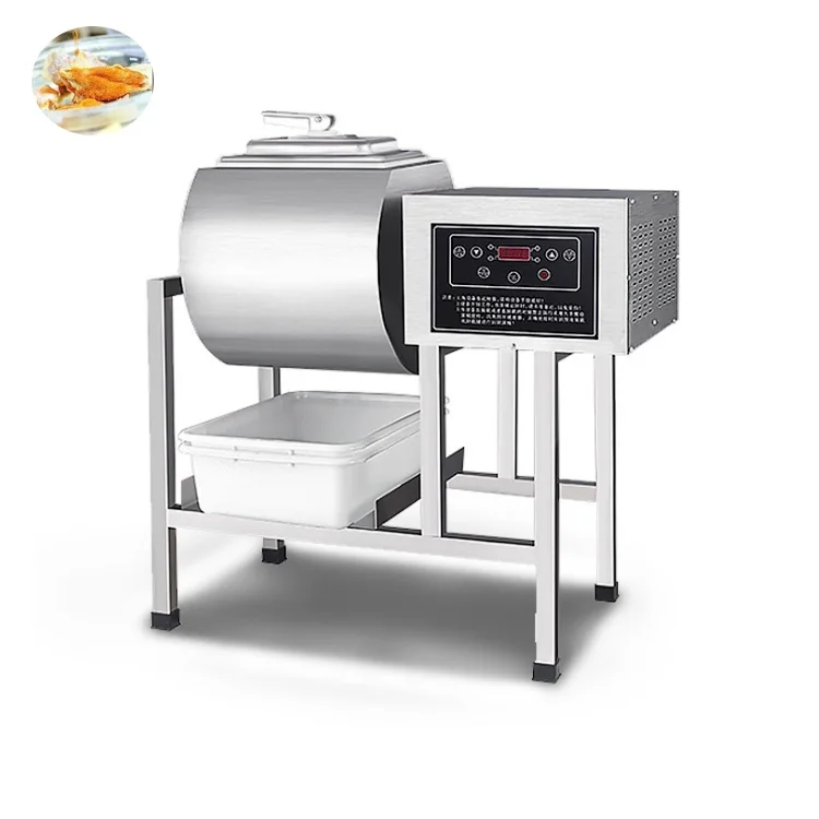 Tenderizing Machines Stainless Tumbler Fried Chicken Vacuum Tumbler Meat Marinator