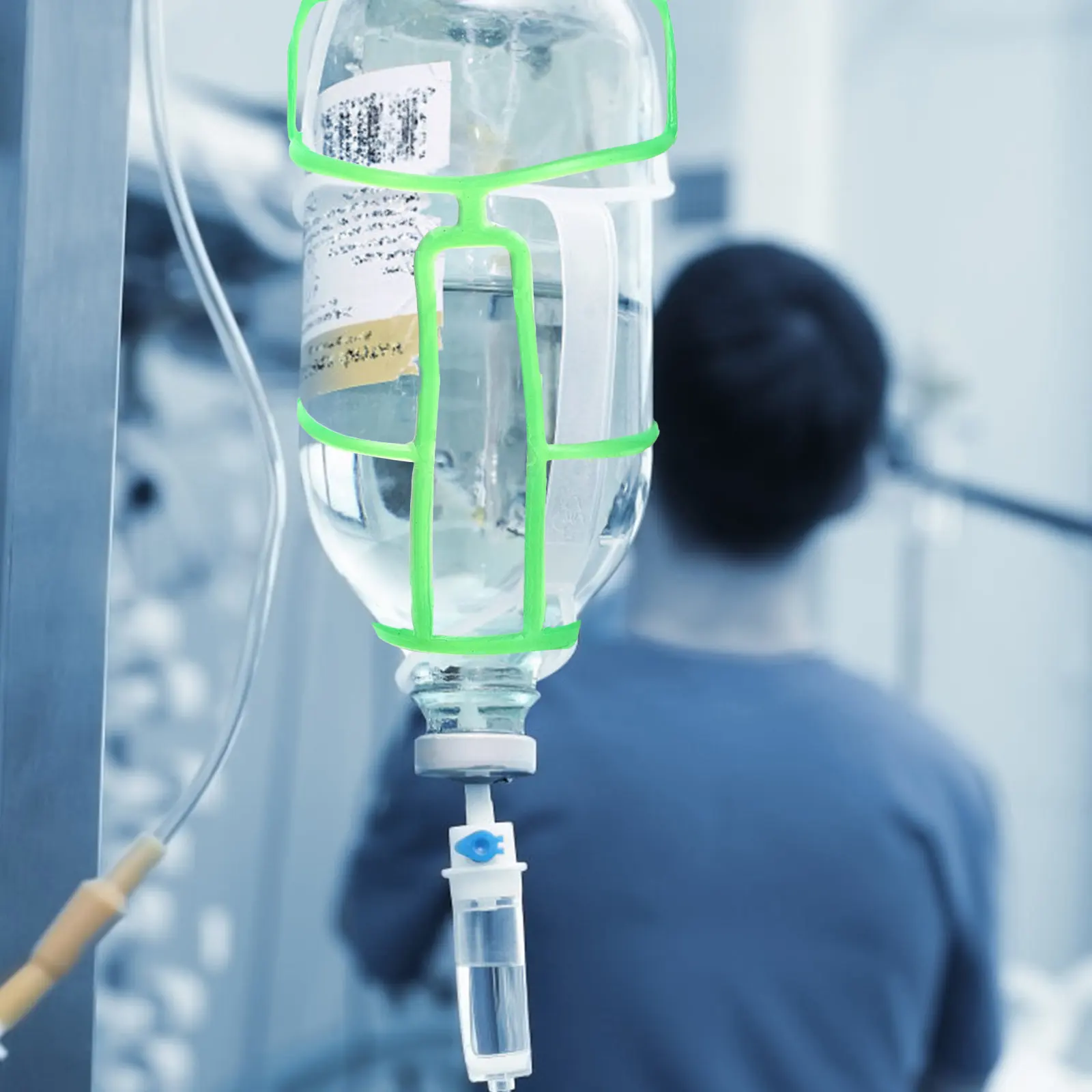 

Набор из 15 прочных многоразовых сеток для бутылок с физраствором из полипропилена, подвесные чехлы для инфузионных бутылок объемом 100 мл, 250 мл, 500 мл, удобное хранение