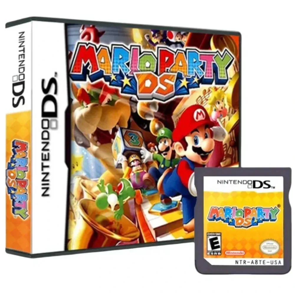 

Веселая игровая карта USA NDS Mario Vs. Donkey Kong 2Mario & Luigi Bowsers Inside Story Версия для США (версия для карты R4) для NDSL 2DS 3DS