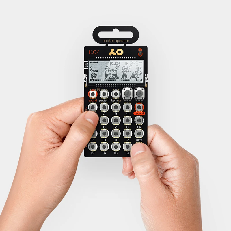 For Teenage Engineering Pocket Synthesizer PO-33 K. O! Handy Sampler Sequencer