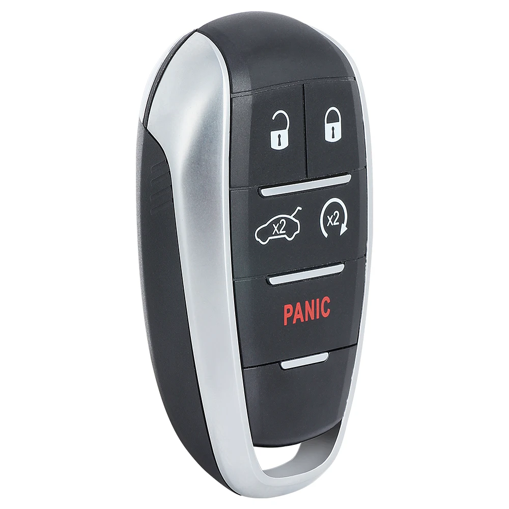 DIYKEY A2C 97635100 Pilot zdalnego sterowania 433 MHz 4A z 5 przyciskami do Alfa Romeo Giulia Stelvio 2017 2018 2019 2020 FCC ID: KR5ALFA434