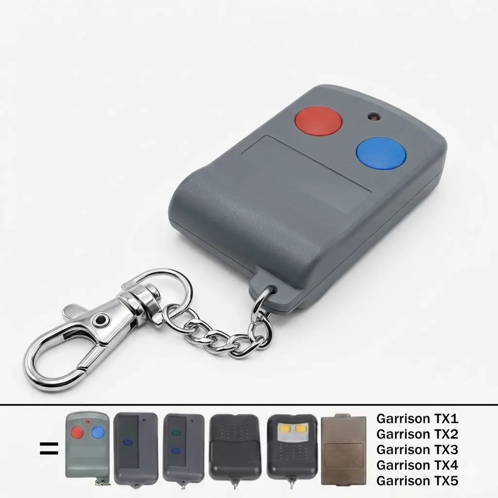 For Garrison Electric Door Remote Control TX1 TX2 TX3 TX4 TX5 LK-102R2 LK-102RC LK-102RM 300MHz-400MHz Transmitter Controller