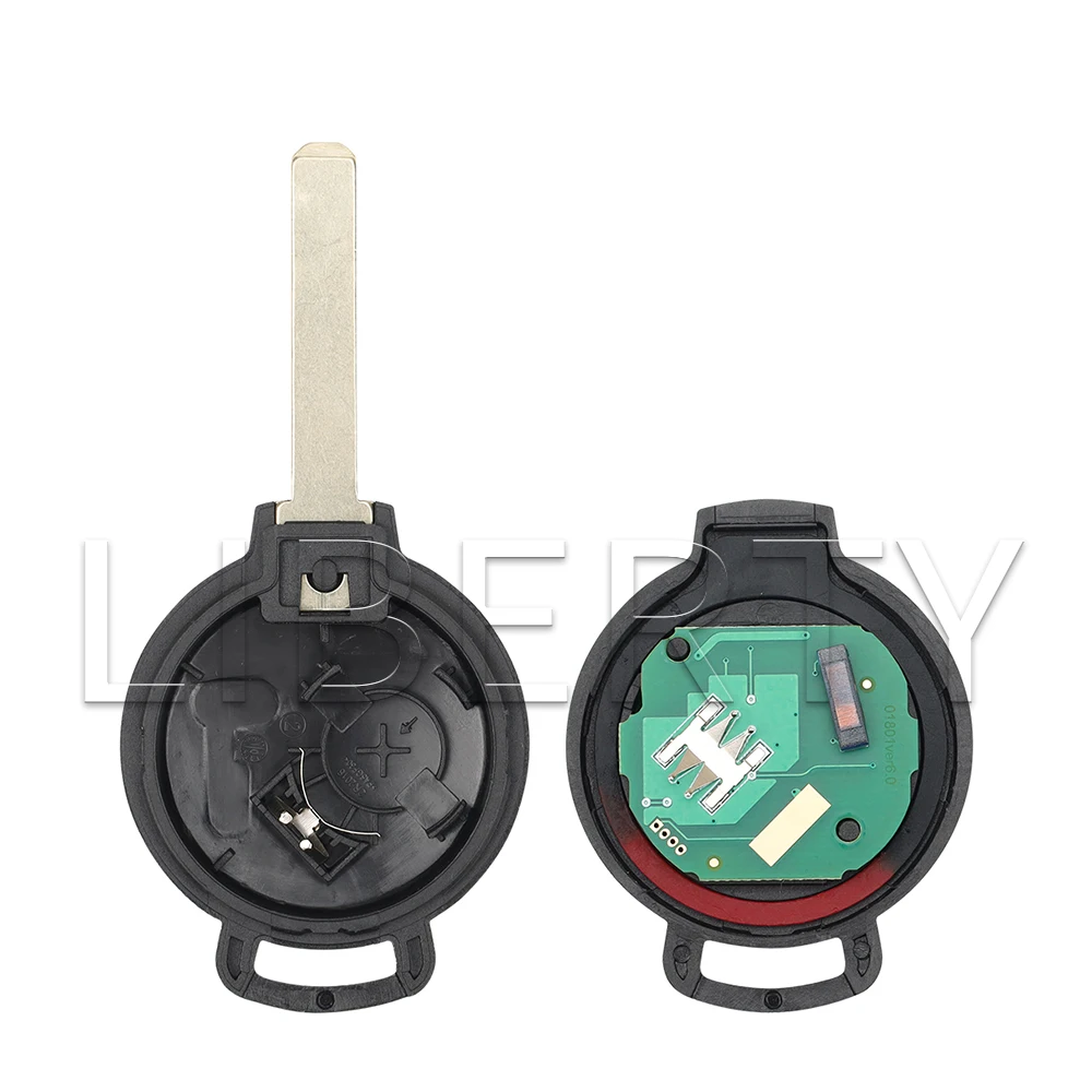 Liberty KR55WK45144 Smart Remote Control Card Key Fob for Merceds-Benz Fortwo 451 2007-2013 315MHz/433MHz ID46 Chip Vehicle Keys