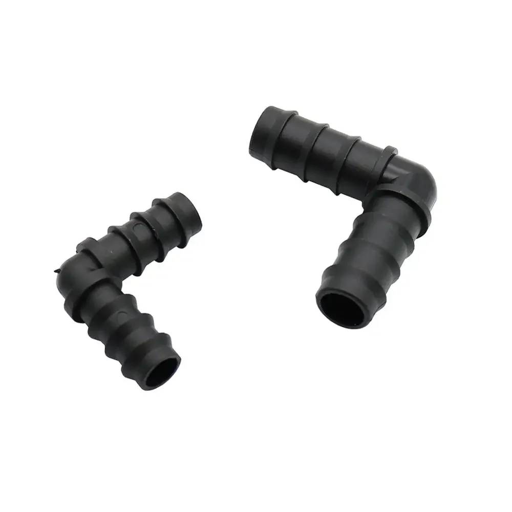 

DN16 DN20 90 Bend Elbow Connector Angle Garden Irrigation Fittings Water Pipe Connectors water irrigation system 5 Pcs