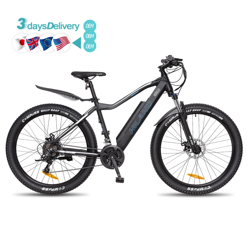 

Electric Mountain Bike 27.5-Inch 21-Speed Customizable Disc Brake Suspension Fork OBM Lithium