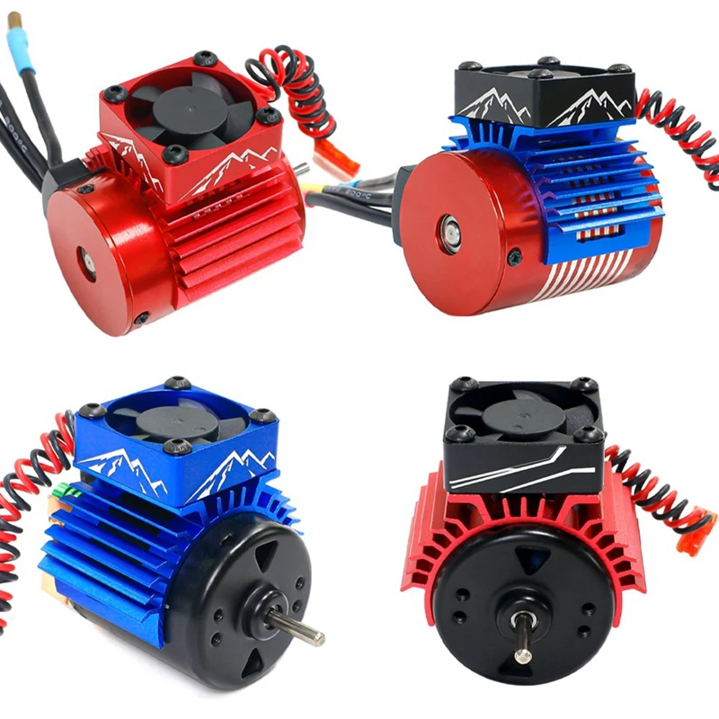 Rcカー冷却ラジエーターファン、モーターヒートシンク、ヒートシンク、クーラー、ヒートフィン、540、550、3650、3660、3674