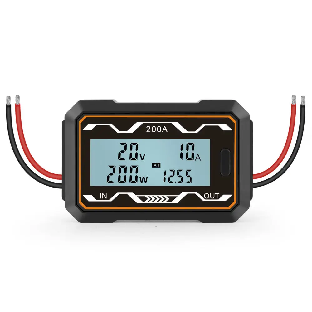DC Power Meter Electrical Parameter Tester Voltage Current Watt Monitor 20A 100A 150A Digital Multi Measurement Testing Gauge
