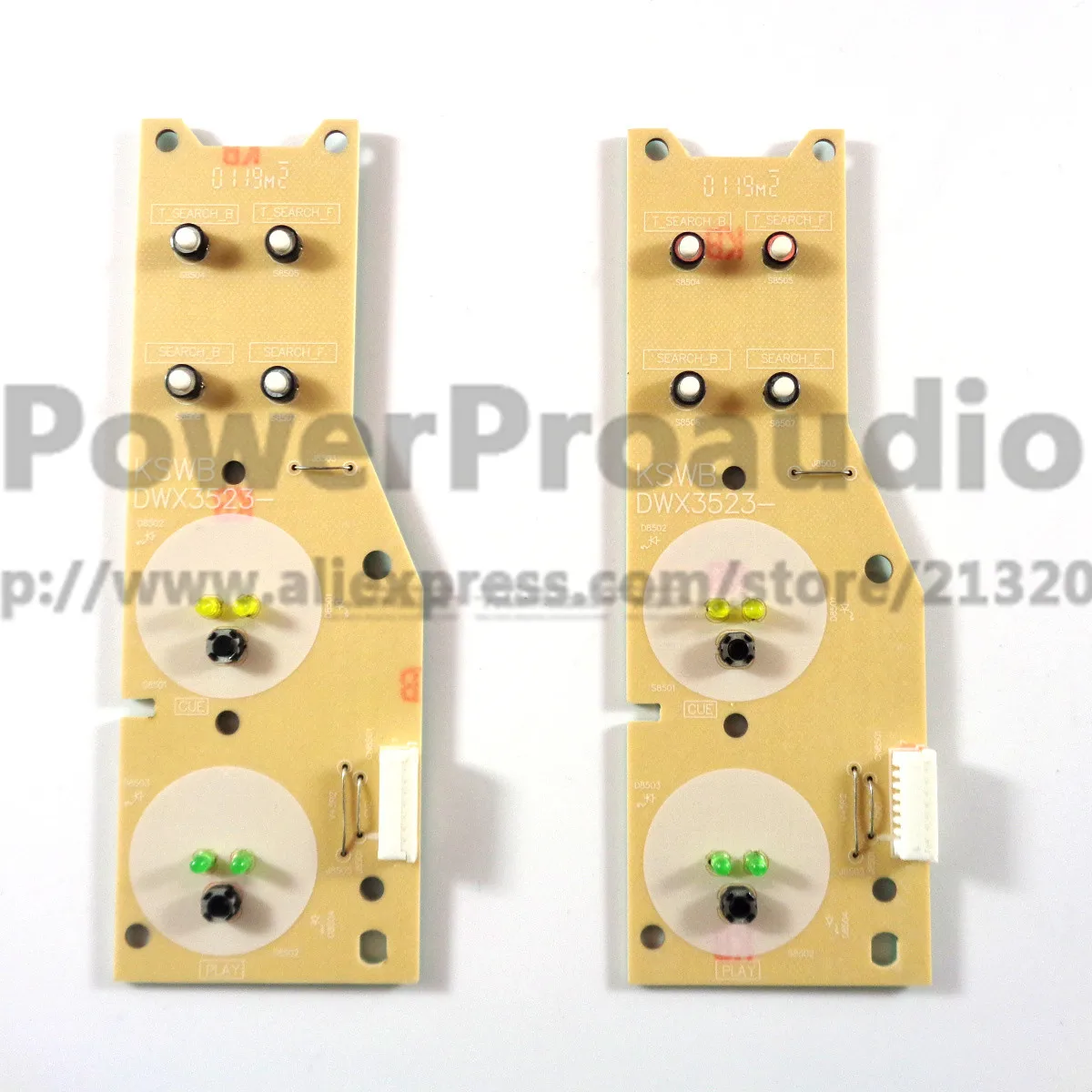 

2pcs/lot DWX3523 PLAY CUE with pcb circuit board KSWB for Pioneer CDJ 900 nexus yellow