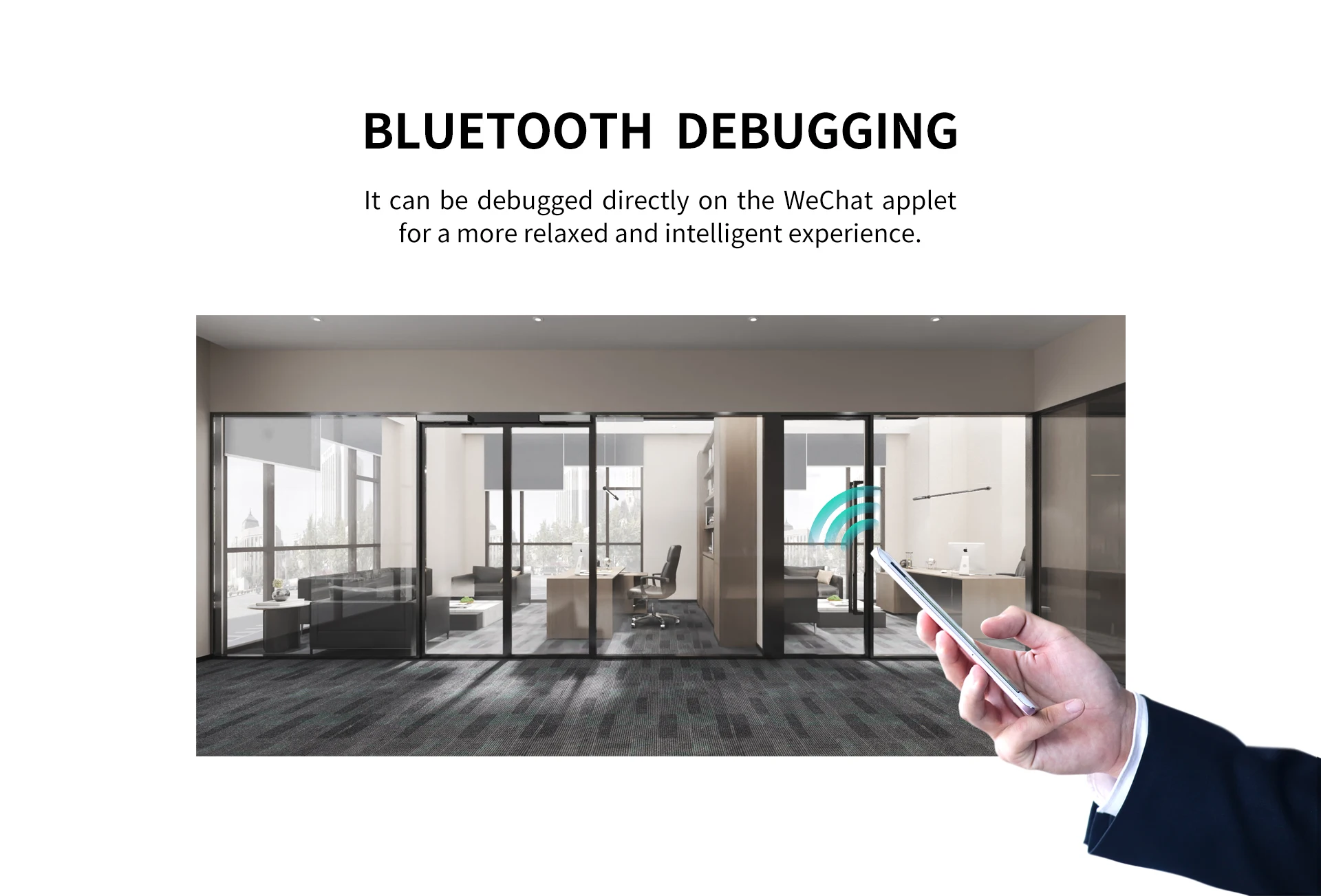 

100kg Small Smart DSW60 Contactless Easy Install Pull/Push Arm Automatic Swing Door Operator Opener