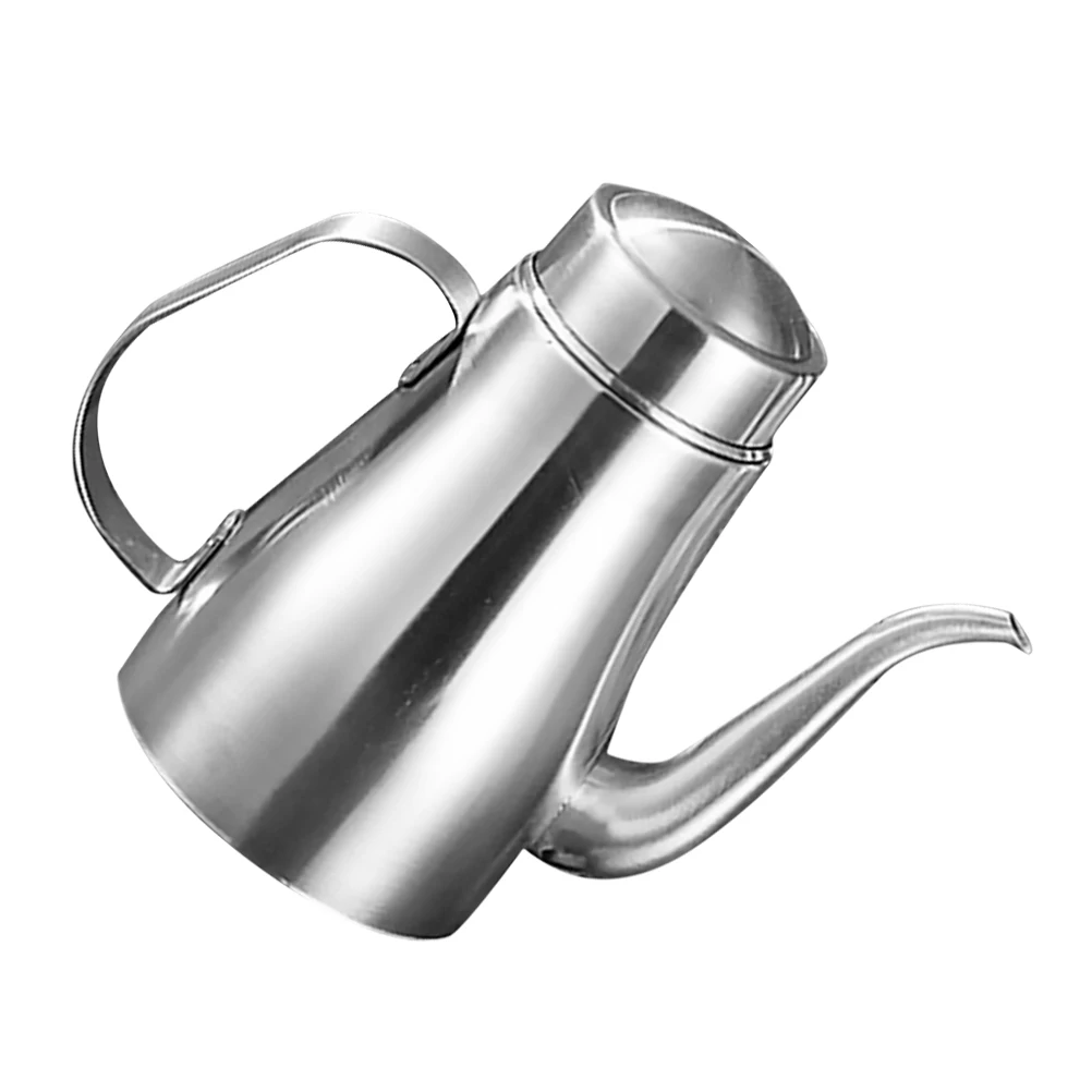 

Stainless Steel Soy Sauce Container Pot 32oz Sauce Bottle Dispenser Pour Cooking Olive Vinegar Kitchen Tool Storage Container