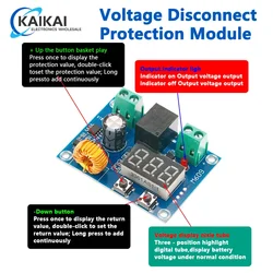 XH-M609 12-36V Battery Low Voltage Disconnect Protection Module DC Output