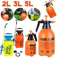 2L 3L 5L Watering Can Pressure Garden Sprayer Irrigation Pump Pressure Spray Bottle for Lawn Garden Care Manual Pressure Sprayer
