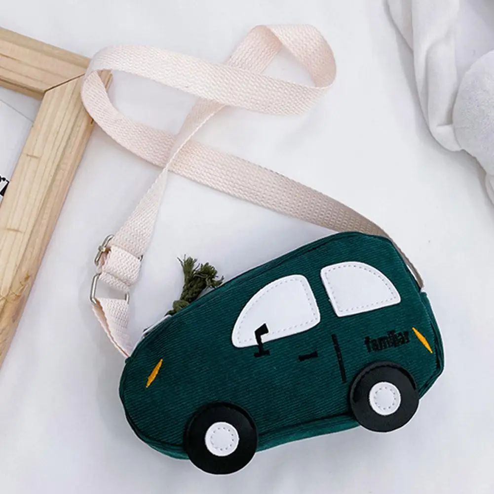 حقائب كروس صغيرة على شكل سيارة حقيبة كتف بلون سادة حقائب يد لطيفة على شكل رسوم كرتونية صغيرة حقيبة ساع محفظة صغيرة