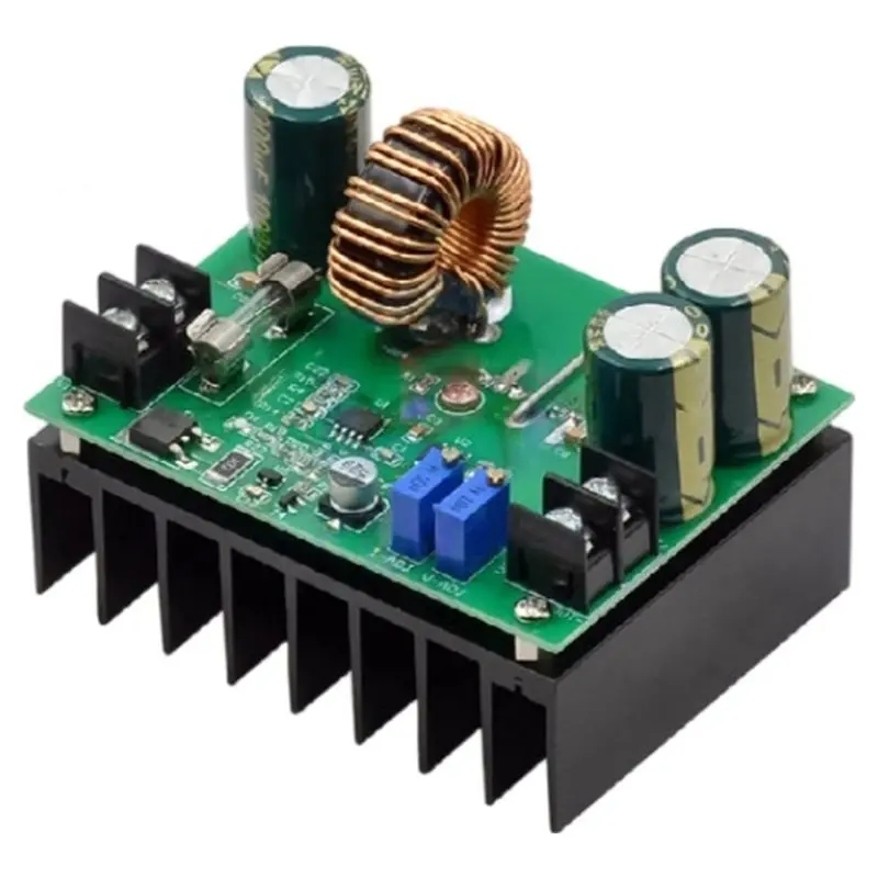 A01F-600W High Power DC To DC Boost Converter - 12-60V To 12-80V Boost Module Board Step-Up Transformer