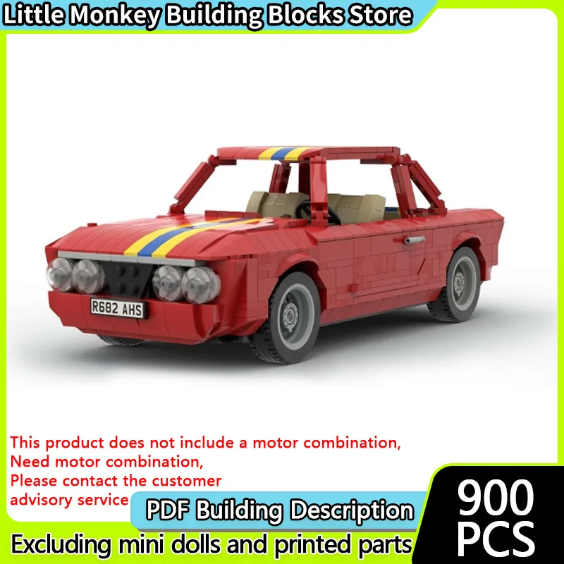 Speed Racing Car Model MOC Building Bricks High-Performance Sports Car Modular Technology Children Holiday Gifts Assemble Toys