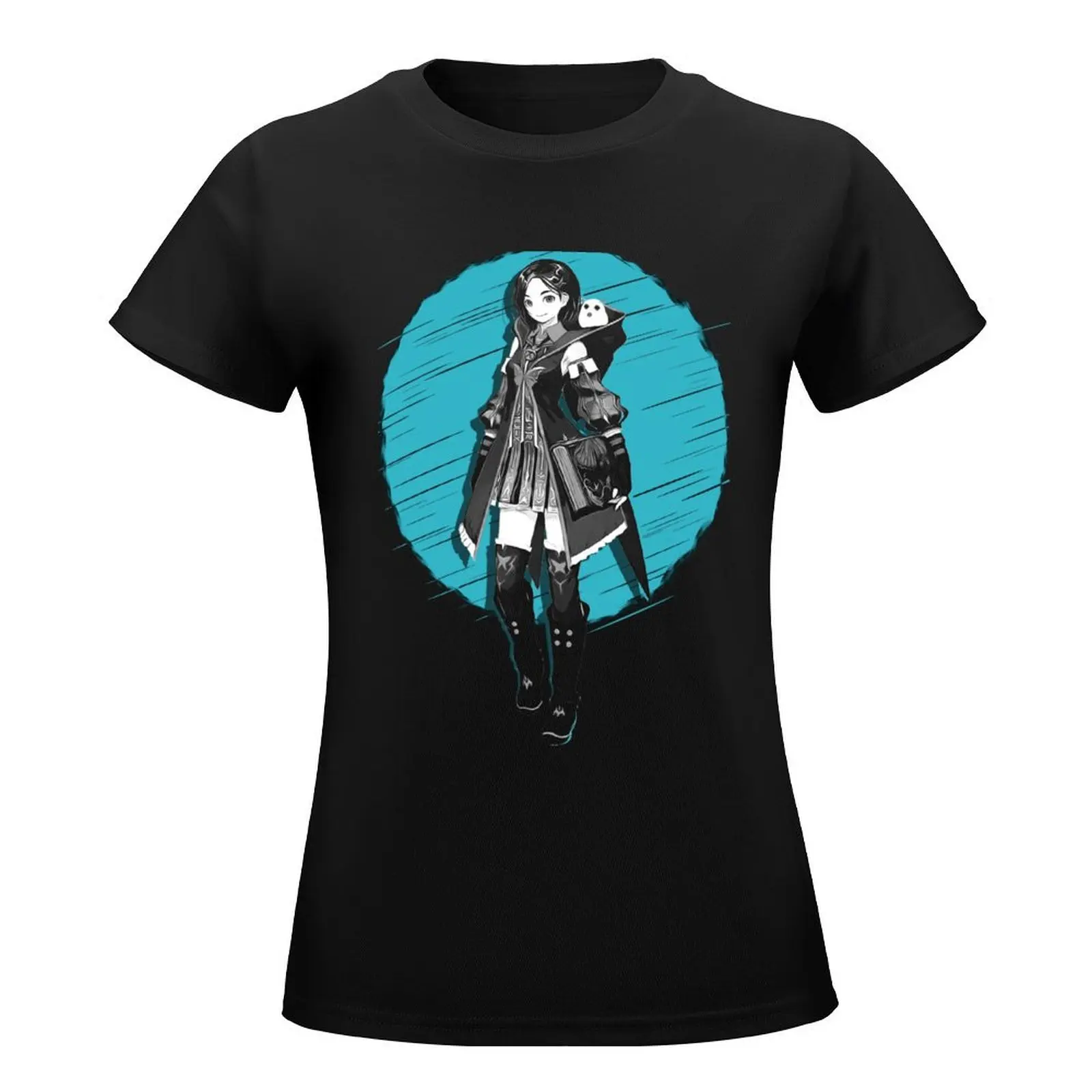 Tales of Arise - Rinwell and Hootle T-Shirt Female clothing Blouse Short sleeve tee new edition t shirts for Women