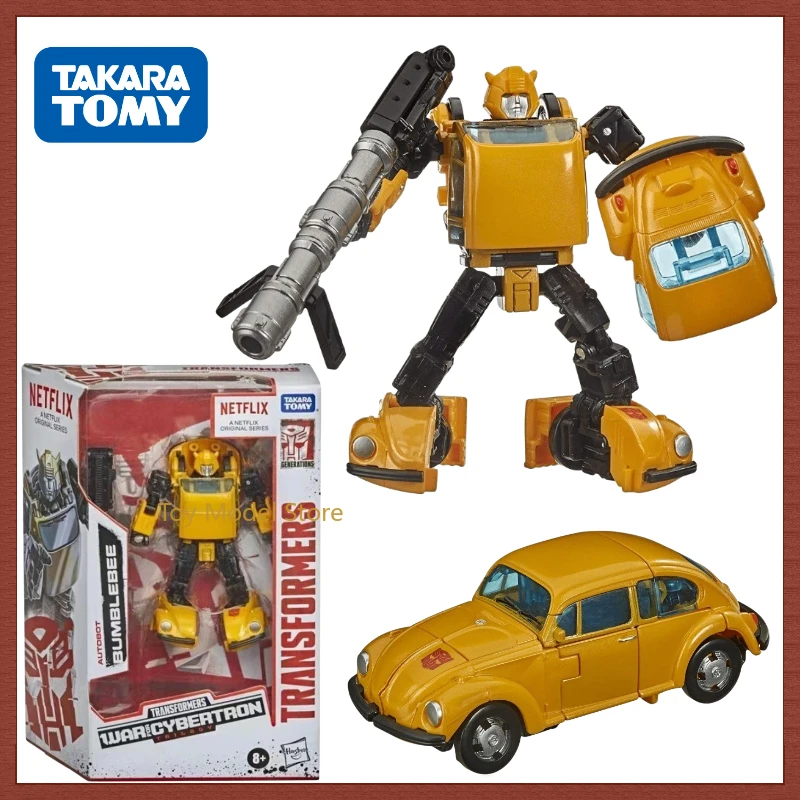 

In Stock Takara Tomy Transformers G Series Netflix Bumblebee Action Figures Collectible Toys Exquisite Ornaments Birthday Gifts