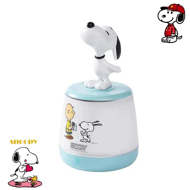 

Snoopy Cartoon Cute Children's Night Light Creative Kawaii Male and Female Bedroom Atmosphere Light Desktop Ornament Gift