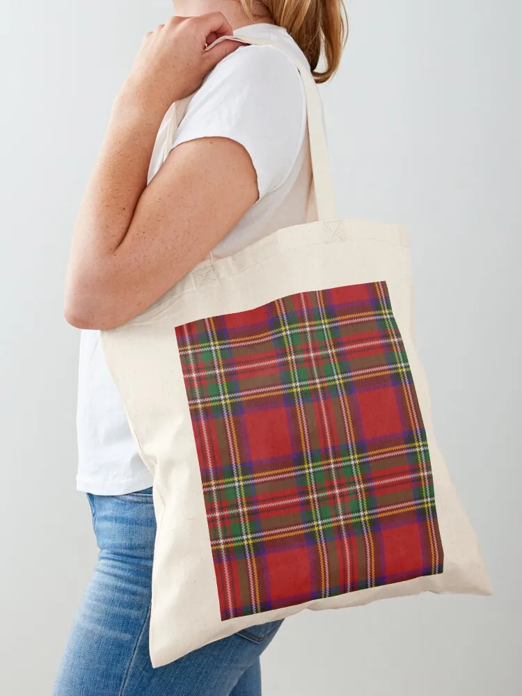 

Tartan Tote Bag tote bag men's personalized tote bag shopping