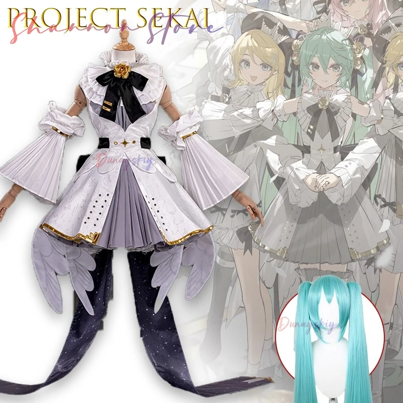 projet-sekai-cosplay-de-scene-colore-ssiс상-symphonic-10e-anniversaire-tenue-vocaloid-personnage-d'anime-jeu-de-role-porter-vert