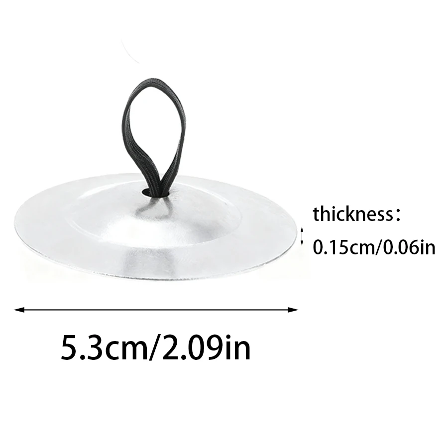 1/2pairs Finger Strap Metal Cymbals, Portable Small Percussion Instrument for Rhythm, Party Games and Live Performance Use XJM