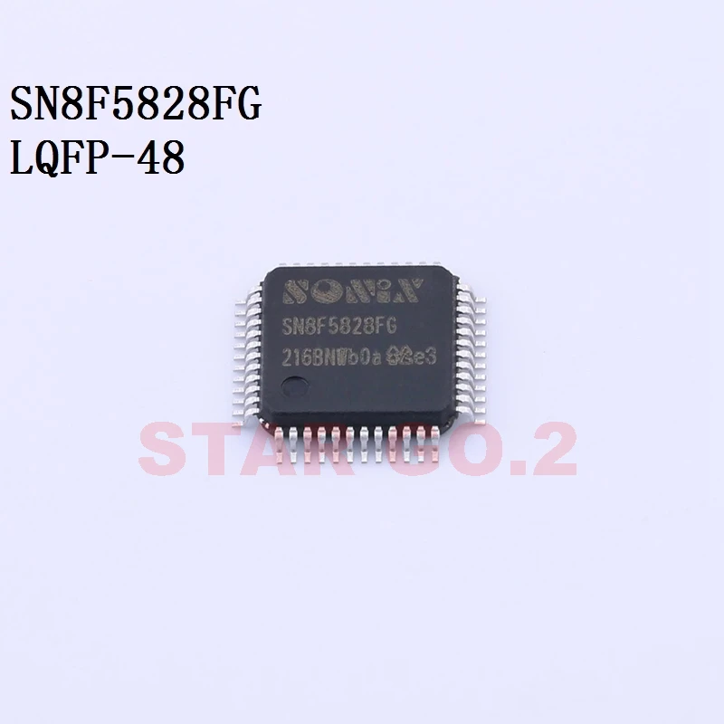 5Pcsx Sn8f5705fg Sn8f5828fg Microcontroller