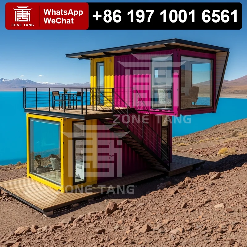 

Домики-контейнеры для доставки Легко модифицировать Туалет Компактный дизайн Лучшая цена дома Стальная конструкция Плоский пакет Изоляция дома