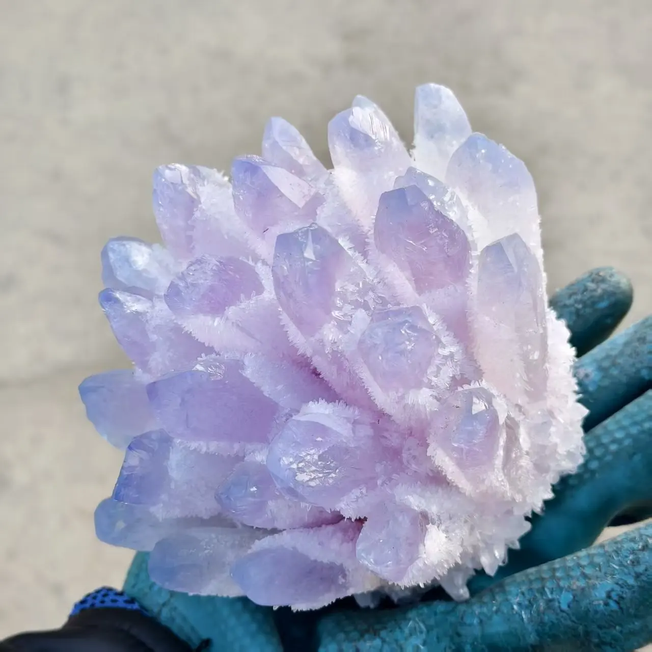 Newly Discovered Natural Pink Quartz Clusters, Pink Crystal Quartz Clusters, Mineral Chakra Restoration