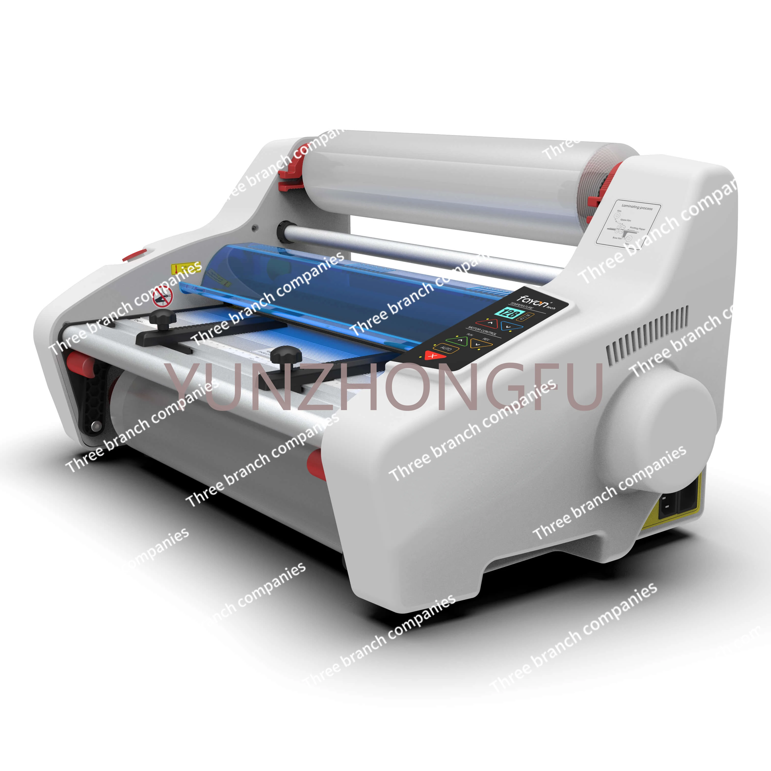 A4/A3 Small Automatic Roll-to-Roll  Laminator Office Document Photo