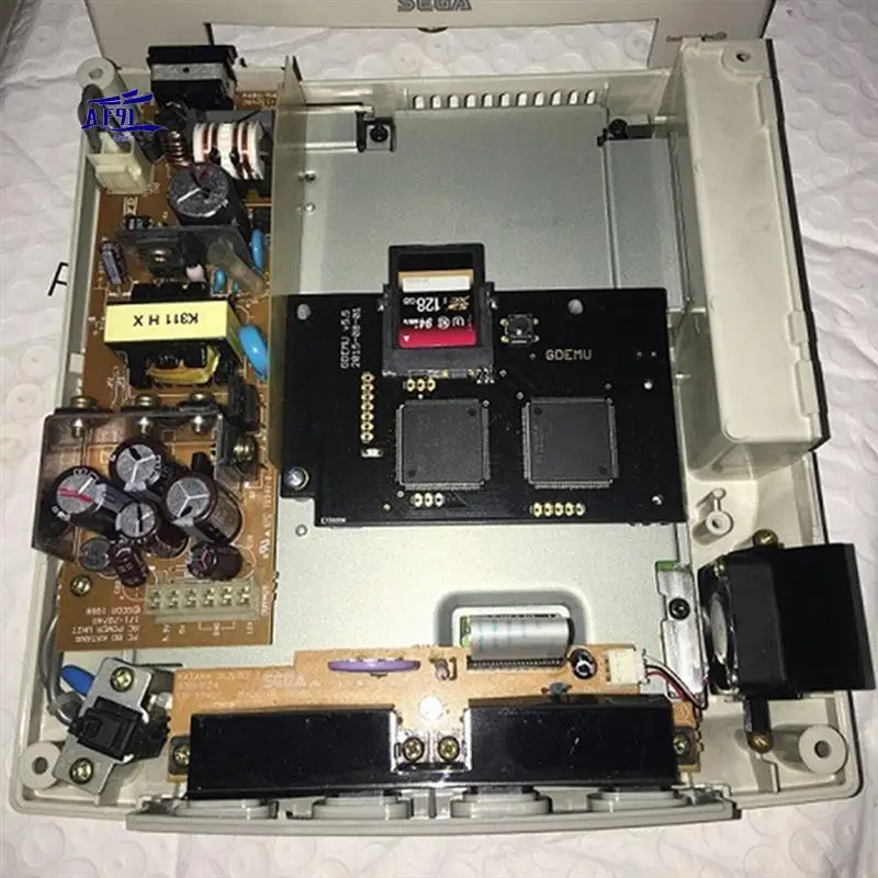 

AF91-DC V5.15B GDEMU Optical Drive Simulation Board For Dreamcast And Colorful Remote SD Card Mount Kit For GDEMU