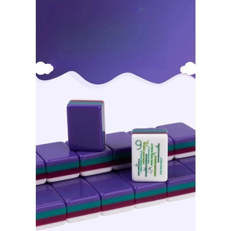 European and American Version Mahjong Font Home Entertainment Game Set
