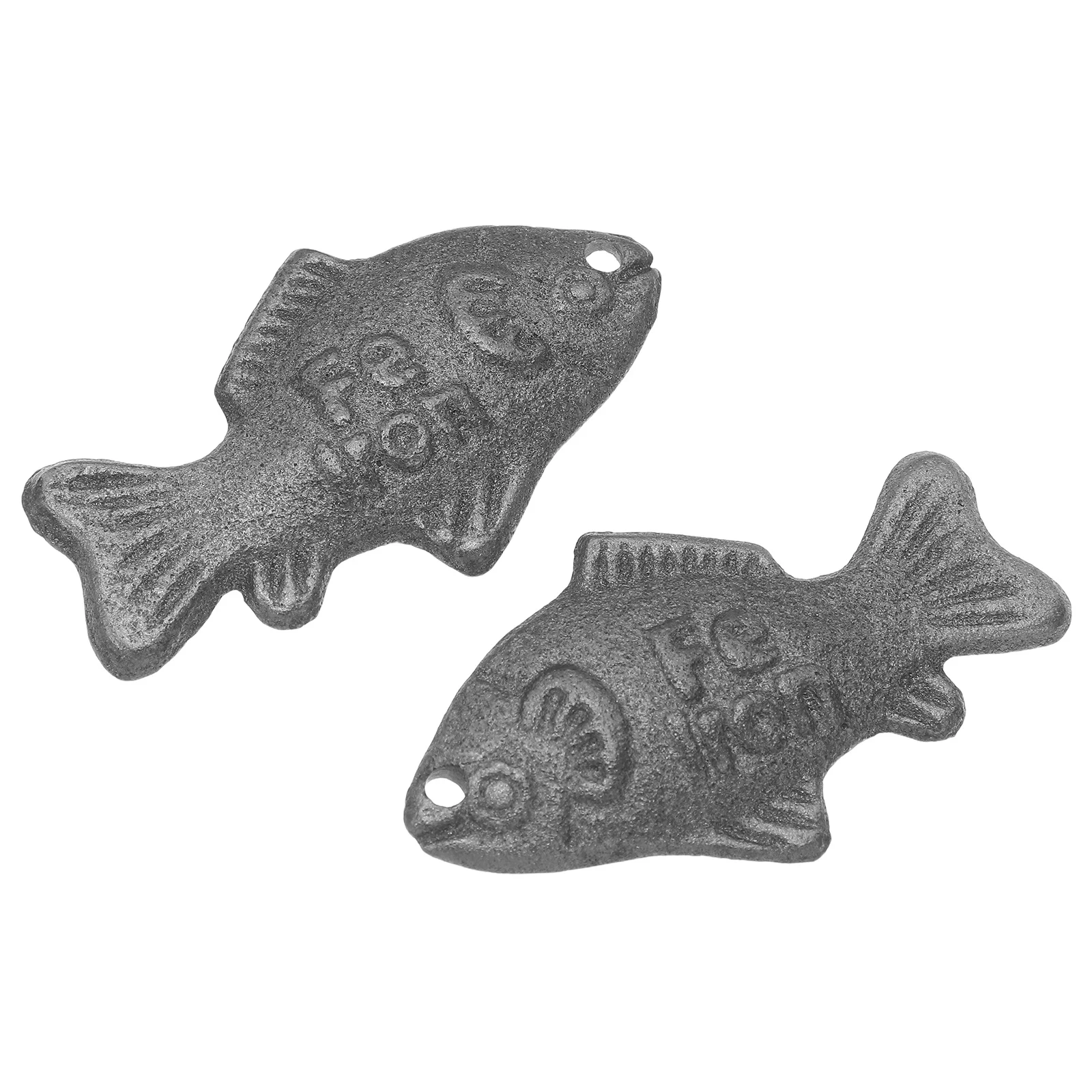 

2pcs Natural Iron Fish for Cooking Cast Iron Supplement Tool Fish Shaped Healthy Iron Boost for Iron Deficiency