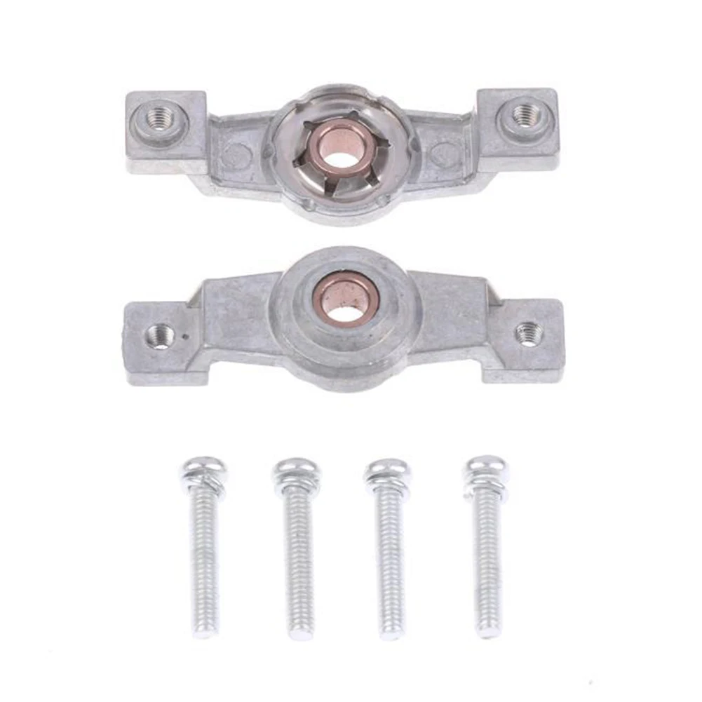 

Metal Bracket Set of 2 for YJ61 Shaded Pole Motors Bearing Shaft Holders with Covered Pole Offering Stable Motor Shaft Support