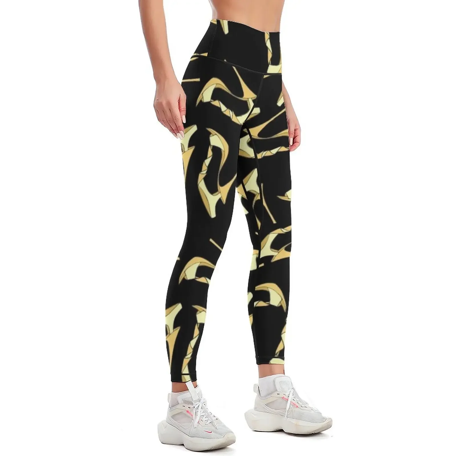 Hight heels fashion shoes for season mood Leggings Sports female sportswear gym Womens Leggings