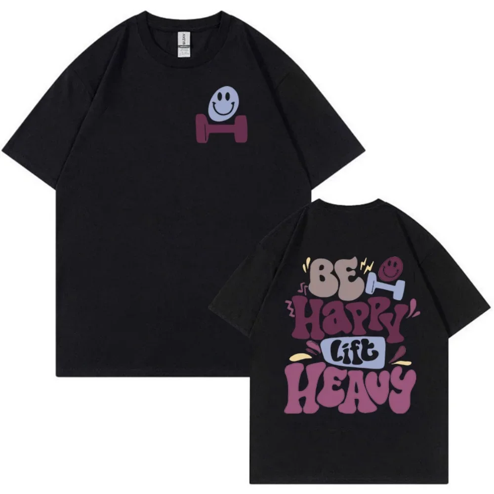 Gender-free 2026 new design sense trend summer T-shirt clothing sweat absorption simple graffiti English letter printing